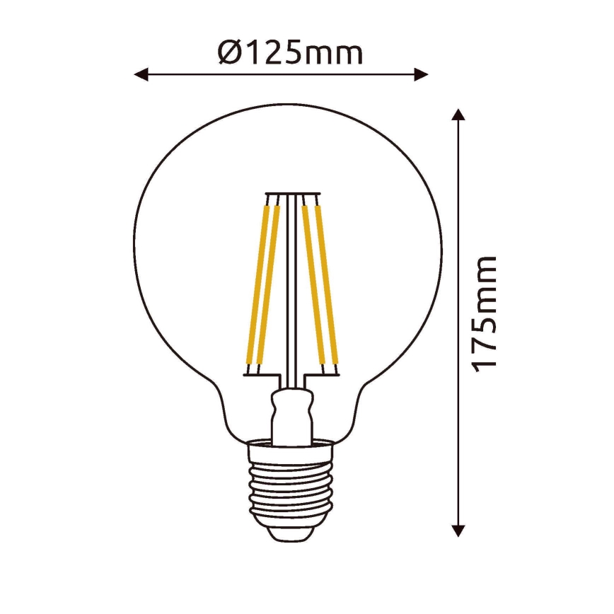 LED sijalica E27/7W/230V 4000K - Globo