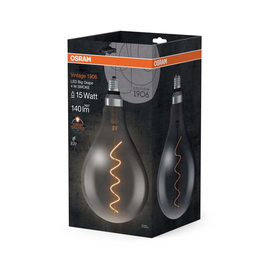 LED sijalica VINTAGE FILAMENT E27/4W/230V 1800K - Osram