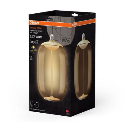 LED sijalica VINTAGE FILAMENT E27/4W/230V 2700K - Osram
