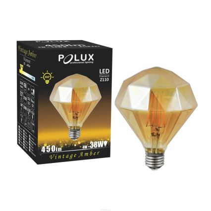 LED sijalica VINTAGE JANTAR E27/4W/230V 2700K