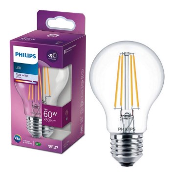 LED sijalica VINTAGE Philips A60 E27/7W/230V 4000K