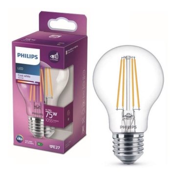 LED sijalica VINTAGE Philips A60 E27/8,5W/230V 4000K
