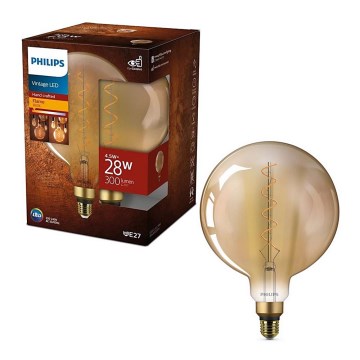 LED sijalica VINTAGE Philips E27/4,5W/230V 1800K