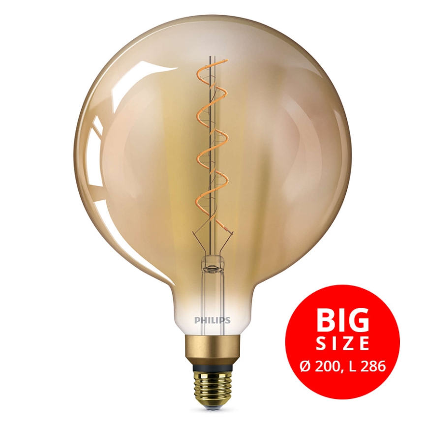 LED sijalica VINTAGE Philips E27/4,5W/230V 1800K