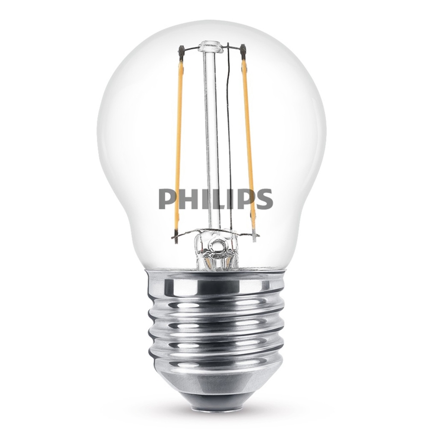 LED sijalica VINTAGE Philips P45 E27/2W/230V 2700K