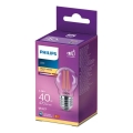 LED Sijalica VINTAGE Philips P45 E27/4,3W/230V 2700K