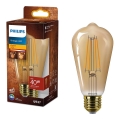 LED sijalica VINTAGE Philips ST64 E27/7W/230V 1800K