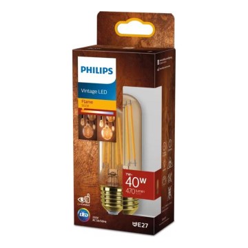 LED sijalica VINTAGE Philips T32 E27/7W/230V 1800K