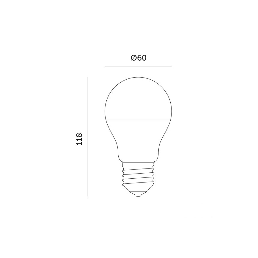 LED sijalica za rast biljaka PLANTY E27/11W/230V 1200K bela