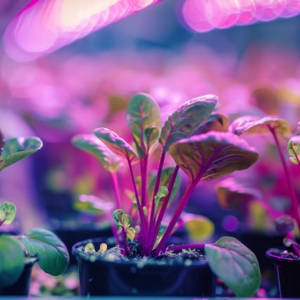 LED sijalica za rast biljaka PLANTY E27/9W/230V 1200K crna