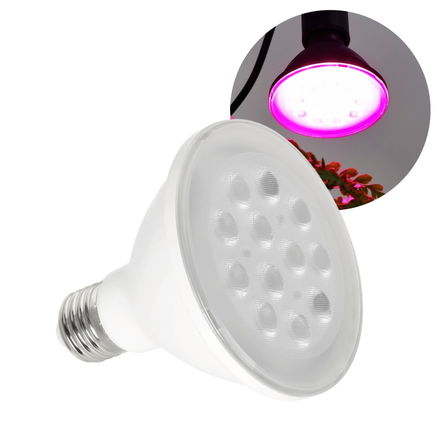 LED sijalica za rast biljaka VITABLOOM E27/9W/230V 1200K bela - Brilagi