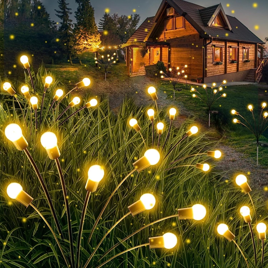 LED solarna dekorativna svetiljka 6xLED/1,2V 3000K 73 cm 600 mAh IP44