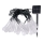 LED solarna girlanda ICE 30xLED/1,2V 300 mAh IP44