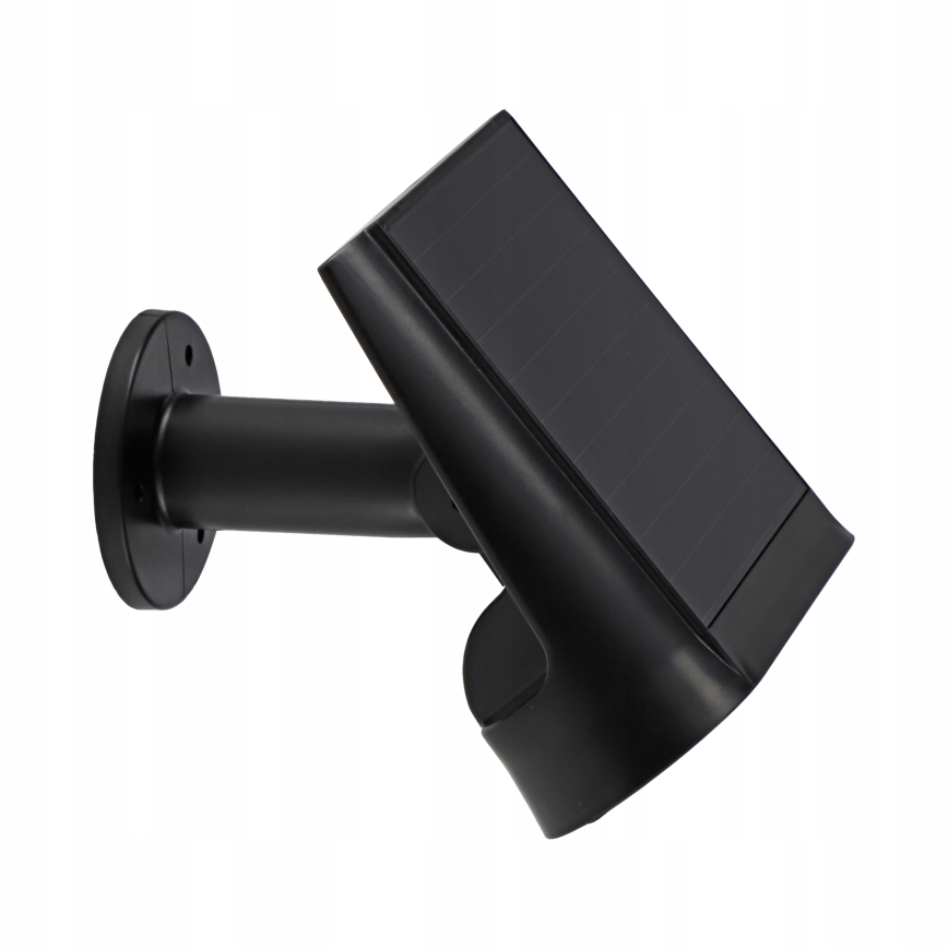 LED solarna lampa 2u1 LED/3,7V 1200 mAh IP54 crna