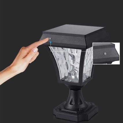 LED solarna lampa 3u1 LED/2W/5,5V 3000K/6000K IP65 2200 mAh