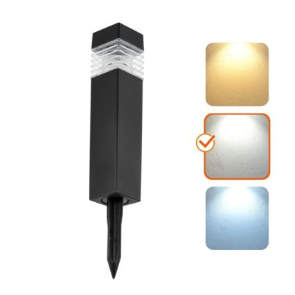 LED solarna lampa AURORA LED/1xAAA 4000K IP44 100 mAh