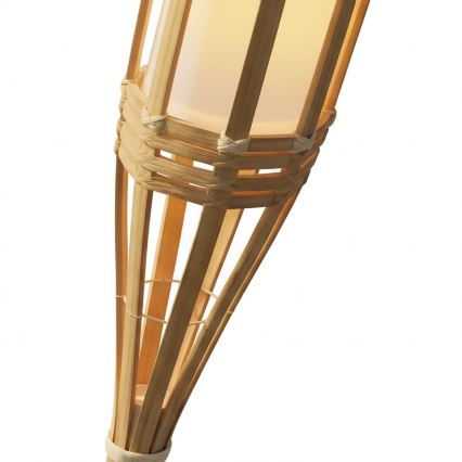 LED solarna lampa BAMBOO LED/1,2V 150 mAh 1800K 56 cm IP44 bež