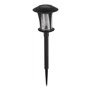 LED solarna lampa BOLTON LED/1,2V 100 mAh IP44 crna