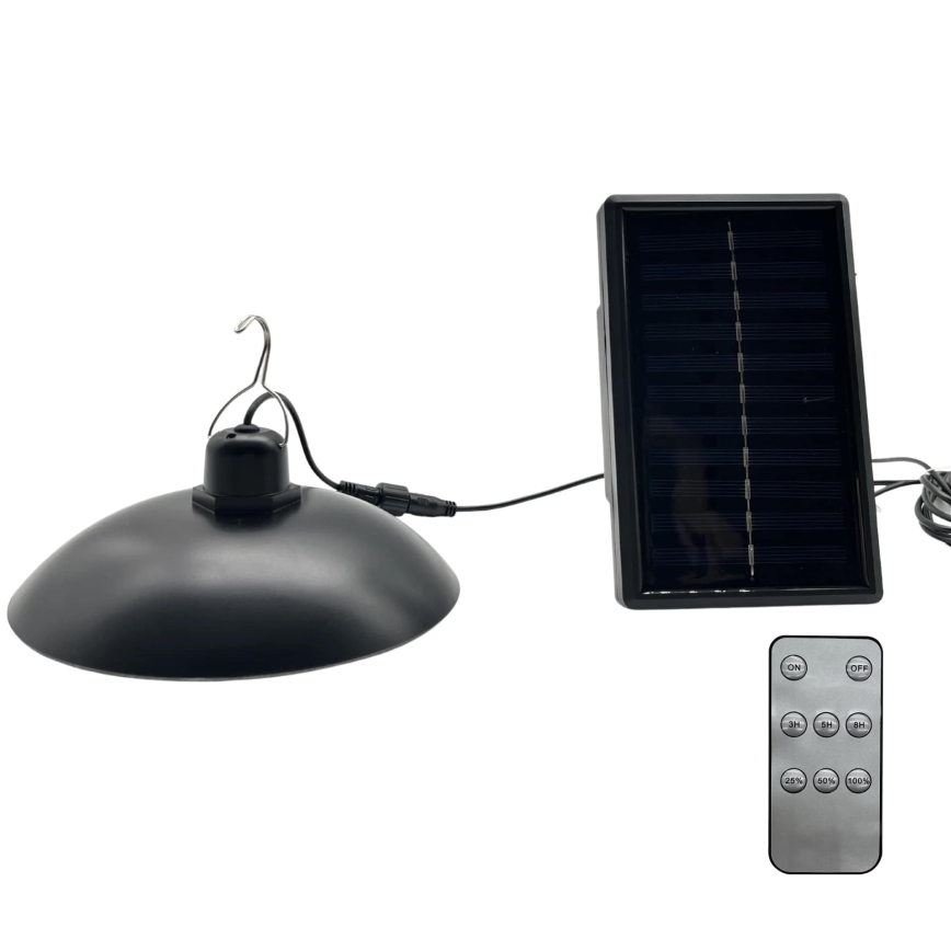 LED solarna svetiljka CELINA LED/1,8W/3,7V 2400 mAh IP44 + daljinski upravljač