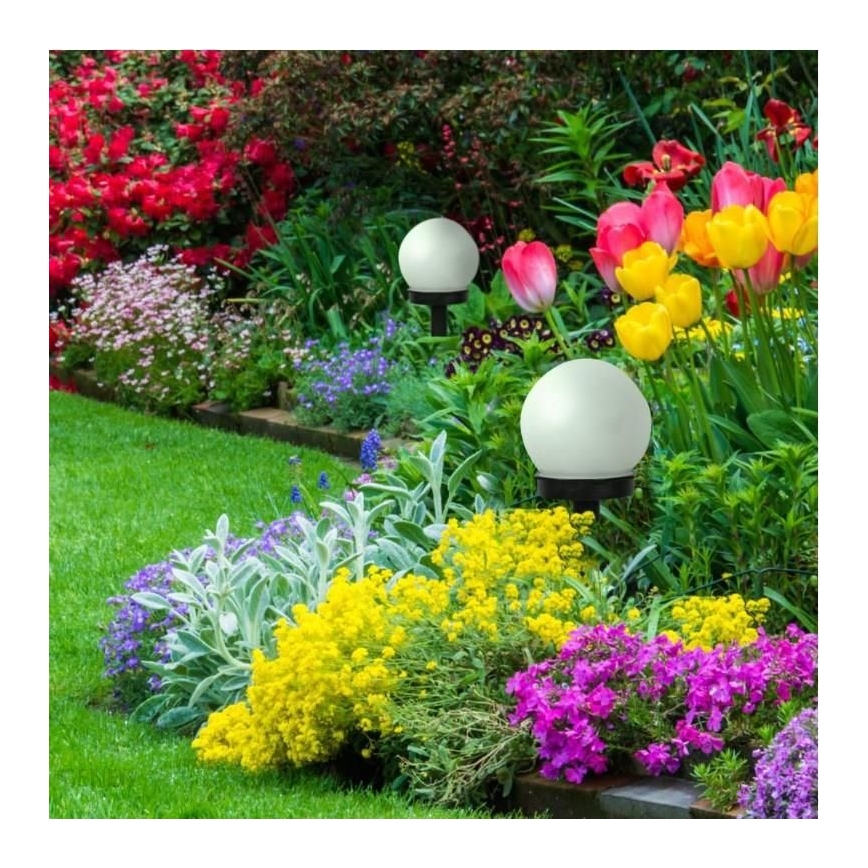 LED Solarna lampa KULA LED/1,2V 40 mAh IP44