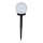 LED solarna lampa LED/1,2V 40mAh IP44 crna