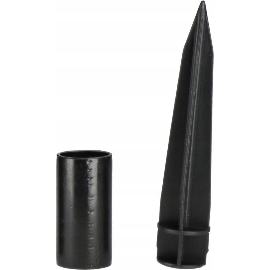 LED solarna lampa LED/1,2V 6500K 200 mAh preč. 10 cm IP44 bela/crna