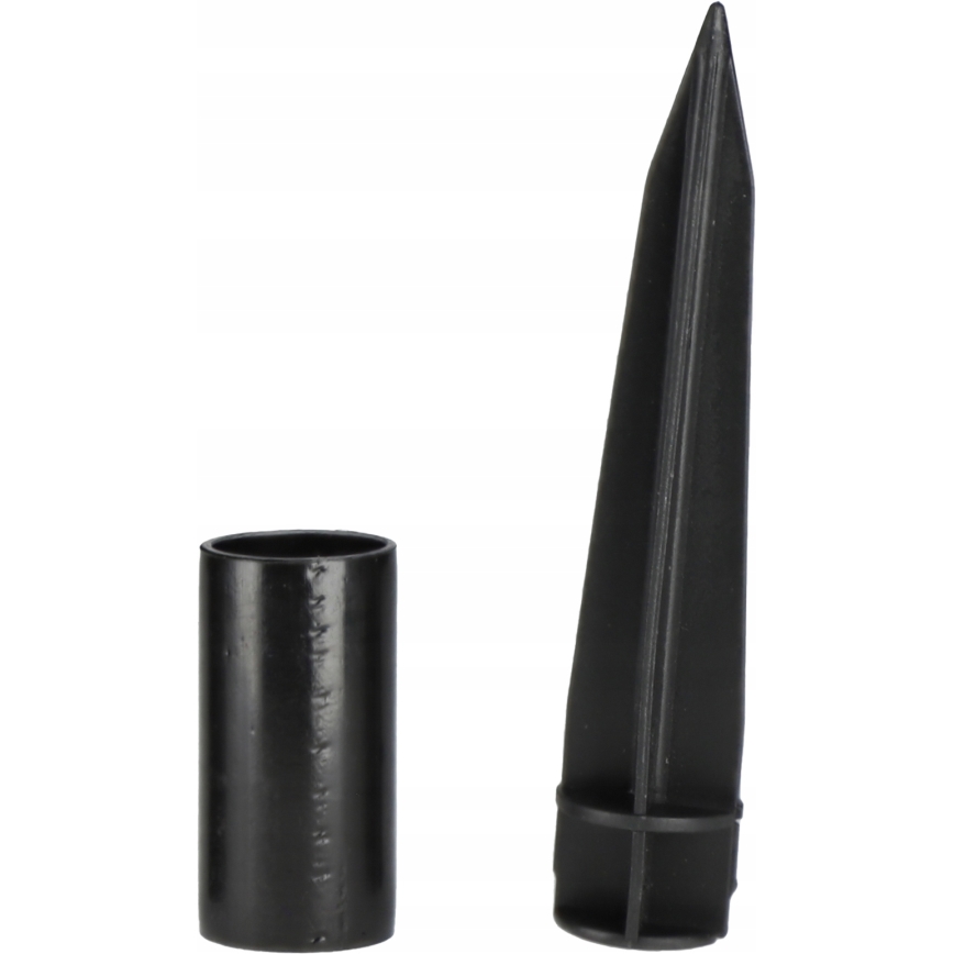 LED solarna lampa LED/1,2V 6500K 200 mAh prečnik 15 cm IP44 bela/crna