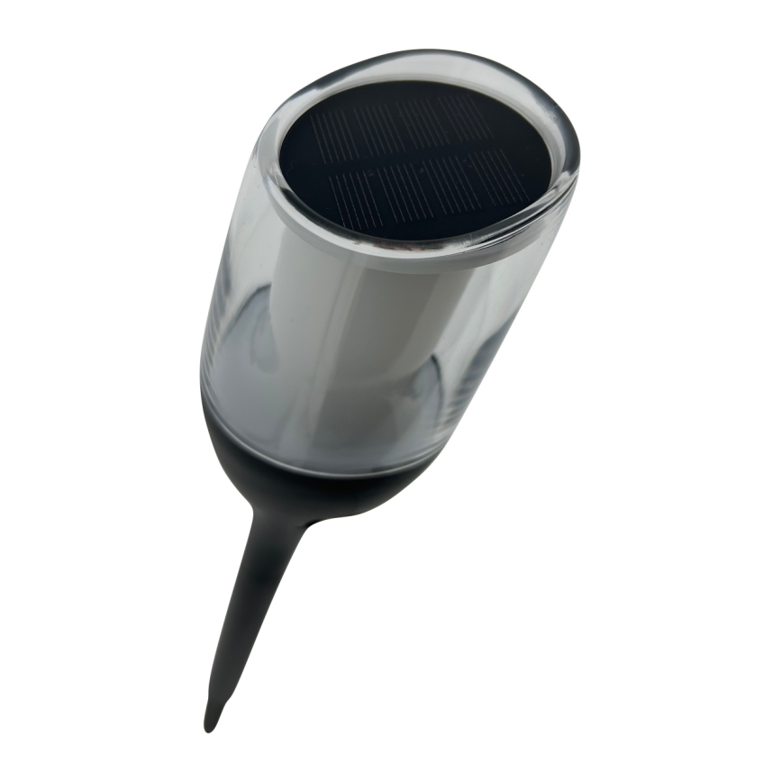 LED solarna lampa LED/1,2V 800 mAh IP44 crna