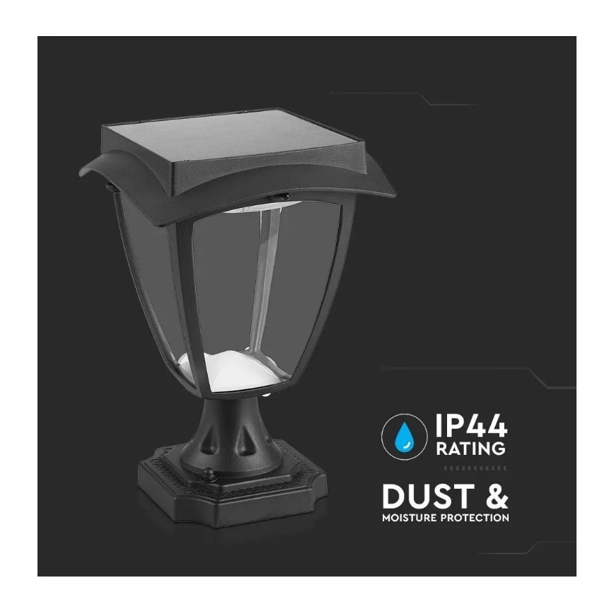 LED solarna lampa LED/2W/3,7V 3000/6000K IP65 2200 mAh