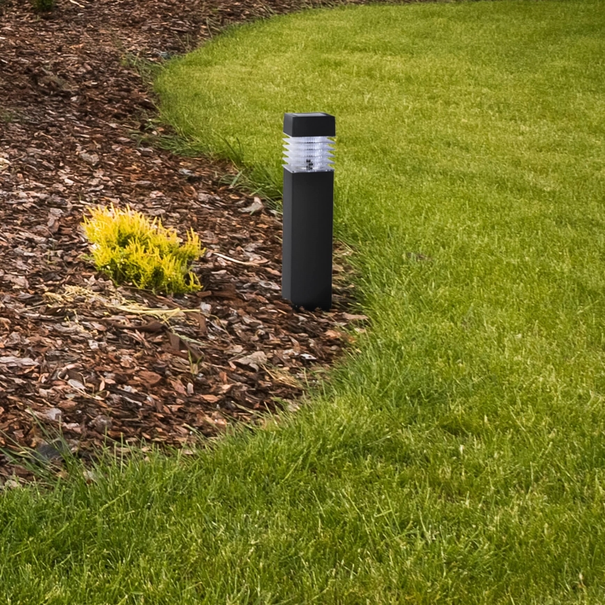 LED solarna lampa MARTIN, 1,2 V, 150 mAh, IP44, crna