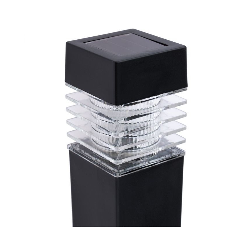LED solarna lampa MARTIN, 1,2 V, 150 mAh, IP44, crna