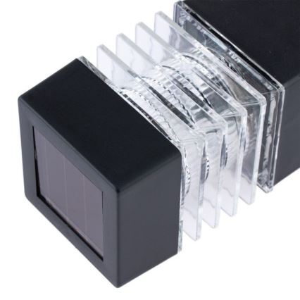 LED solarna lampa MARTIN, 1,2 V, 150 mAh, IP44, crna