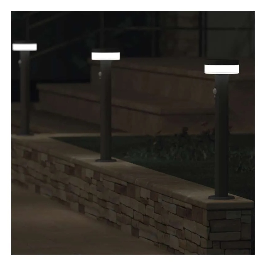 LED solarna lampa sa senzorom LED/2W/3,7V 1200 mAh IP44 50 cm