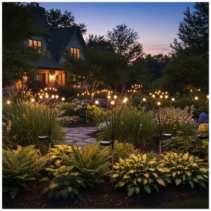 LED solarna lampa sa senzorom SPRINKLE LED/1xAAA 3000K IP44 200 mAh