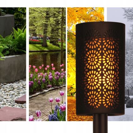 LED solarna lampa sa senzorom sumraka LED/2V IP44 600 mAh