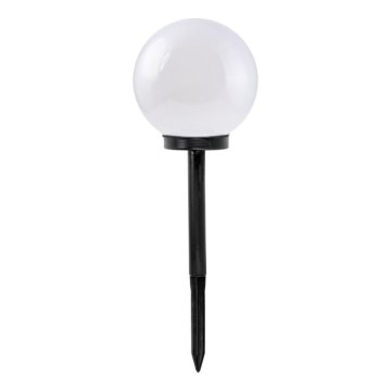 LED solarna lampa SPHERE LED/1,2V 4000K IP44 200 mAh prečnika 20 cm