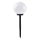 LED solarna lampa SPHERE LED/1,2V 4000K IP44 200 mAh prečnika 20 cm