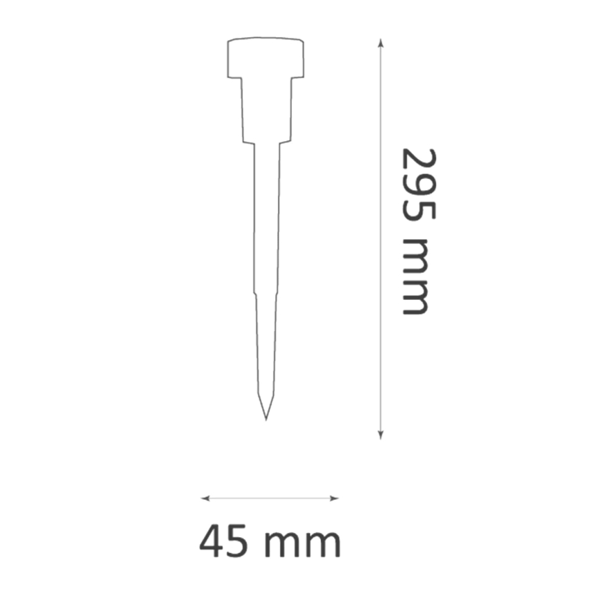 LED solarna lampa STIK LED/1,2V 40 mAh IP44