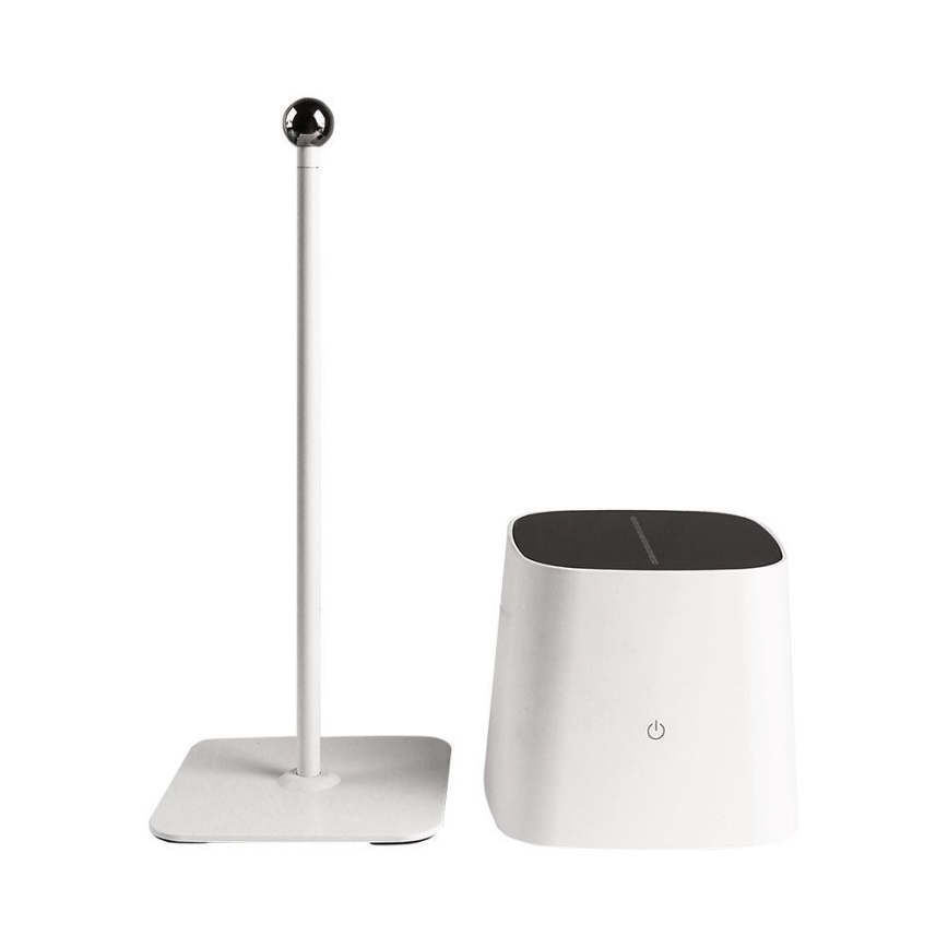 LED solarna prigušiva magnetna dodirna punjiva stona lampa LED/5W/5V 3000-6000K 3600 mAh IP65 bela