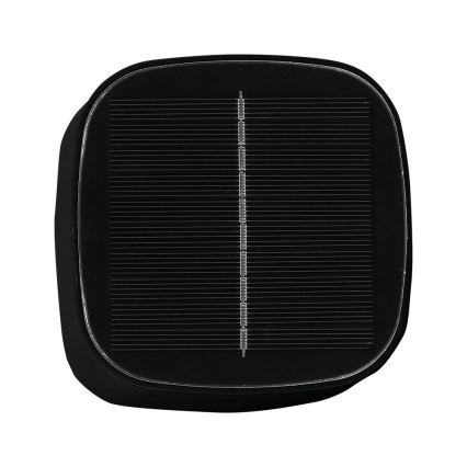 Solarna LED prigušiva magnetska dodirna punjiva stona lampa LED/5W/5V 3000-6000K 3600 mAh IP65 crna