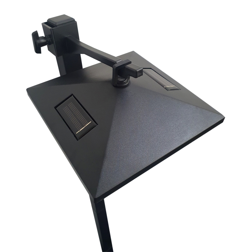 LED solarna spoljna lampa 3 u 1 LED/1,2V 200 mAh IP44 crna