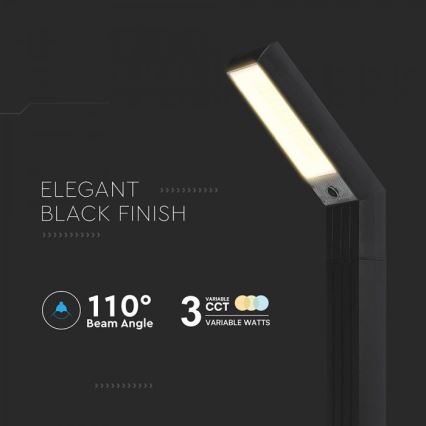 LED solarna svetiljka 2u1 LED/1,5W/3,7V IP65 1500 mAh