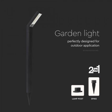 LED solarna svetiljka 2u1 LED/1,5W/3,7V IP65 1500 mAh