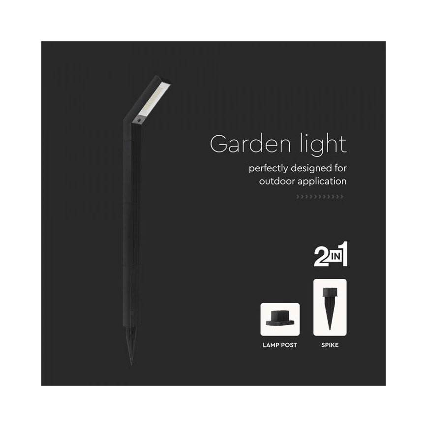 LED solarna svetiljka 2u1 LED/1,5W/3,7V IP65 1500 mAh