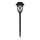 LED solarna svetiljka LAWN LED/1,2V 100 mAh 3000K 44 cm IP44 crna