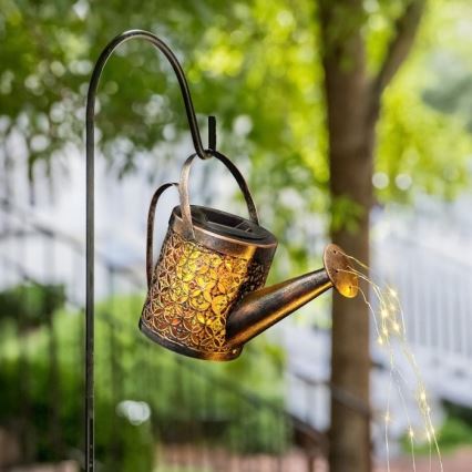 LED solarna svetiljka LED/0,06W/1,2V 1xAA 2700K IP44 300 mAh