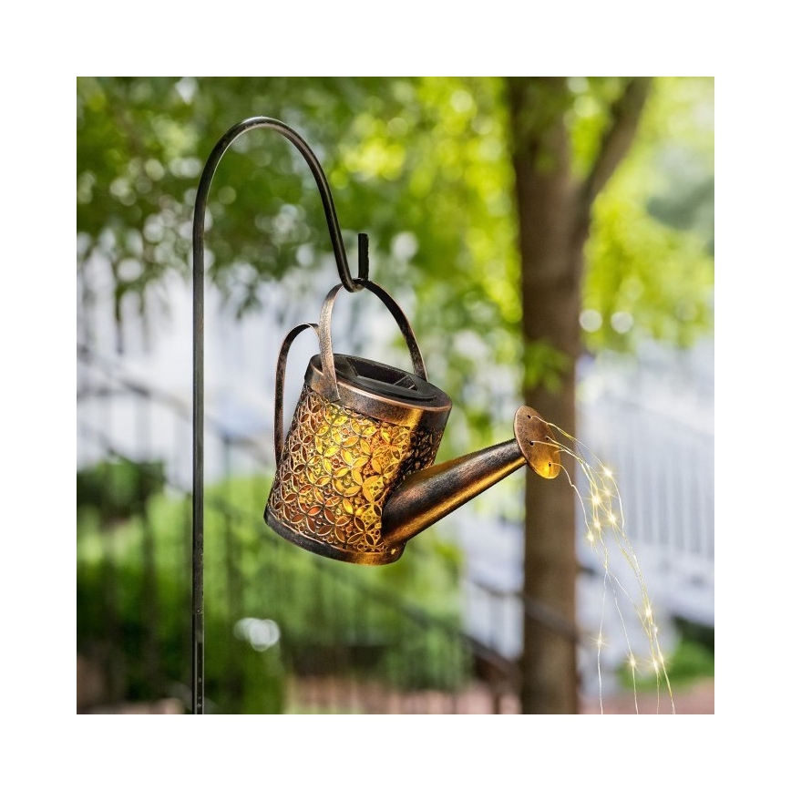 LED solarna svetiljka LED/0,06W/1,2V 1xAA 2700K IP44 300 mAh