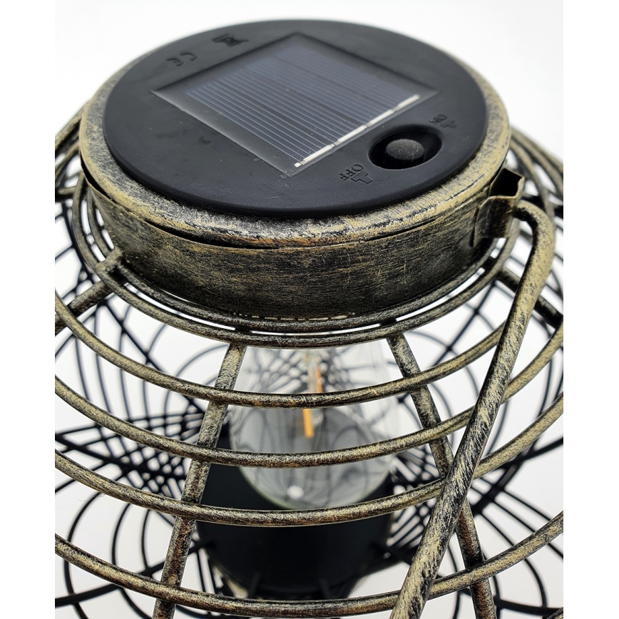 LED solarna svetiljka LUISA 1xE27/1,2V 600 mAh IP44