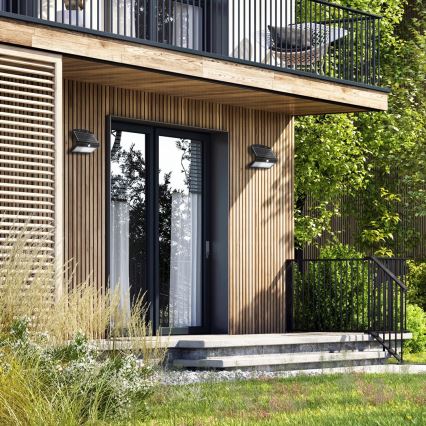 LED solarno svetlo sa senzorom pokreta i sumraka LED/6,8W/4000 mAh 3,7V IP65