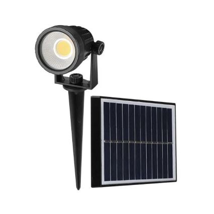 LED solarna svetiljka SPIKE LED/2W/5,5V IP65 6400K 1200 mAh